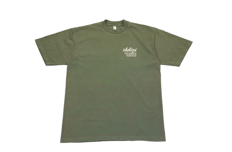 Five Points T Shirt (Brown/Sand)